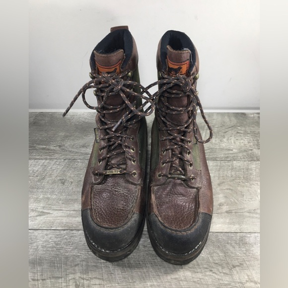 Irish Setter Wingshooter 846 Gore-Tex Insulated Leather Mens Work Boots Size 8